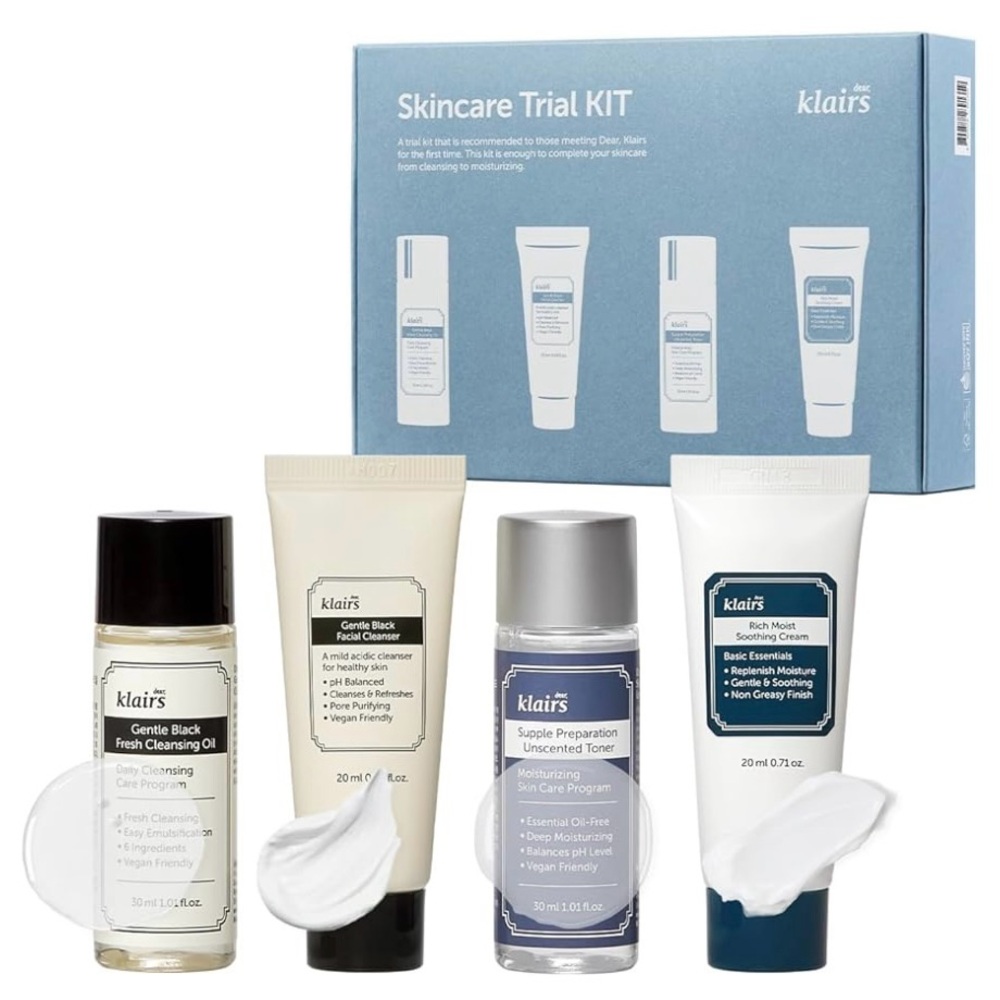 Dear Klairs - Skincare Trial Kit